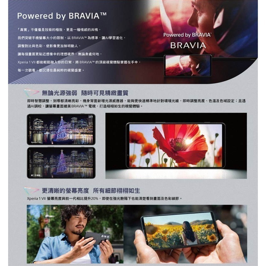 《公司貨含稅》Sony Xperia 1 VII 12G/512G 6.5吋手機~送原廠PD30旅充含線+原廠保護殼-細節圖6