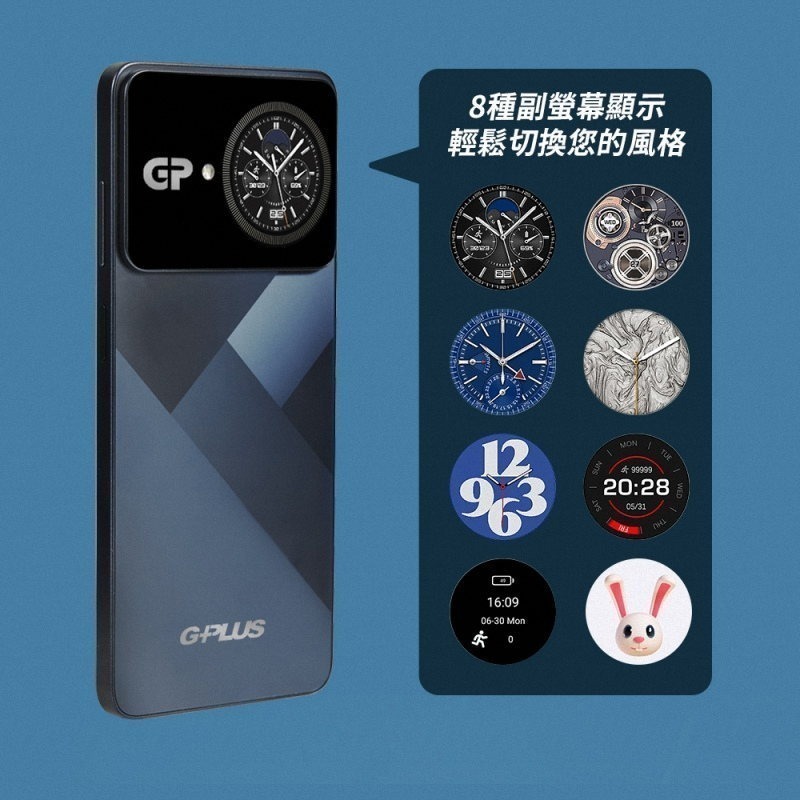 《公司貨含稅》G-PLUS/GPLUS A6 (6G/256G) 6.8吋雙螢幕智慧型認證資安機-細節圖5