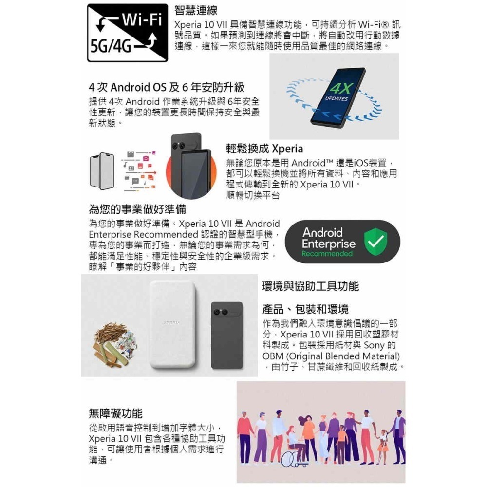 《公司貨含稅》SONY Xperia 10 VII (8G/128G)~送原廠PD30快充組+原廠殼+玻貼-細節圖10