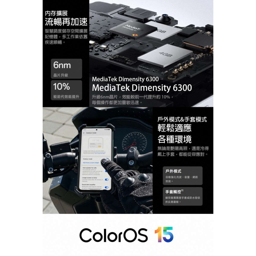 《公司貨含稅》OPPO A5 5G (4G/128G) 6.67吋軍規抗摔堅固手機-細節圖8