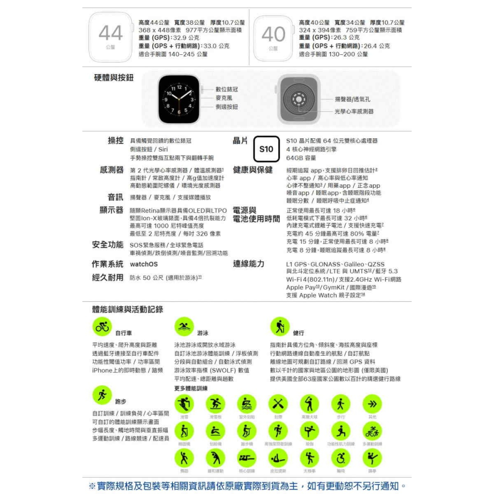 《公司貨含稅》Apple Watch SE 3 GPS 鋁金屬錶殼配運動型錶帶-細節圖11