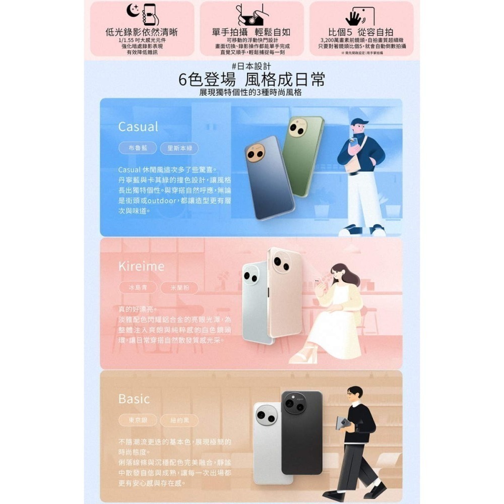 SHARP AQUOS sense10 5G 8G/256G 6.1吋~送五孔充電器+玻璃保貼+易聲運動藍牙耳機-細節圖7