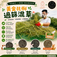 兔窩貓宅 x 草頭莊寵物牧草獨家黃金比例過篩混草