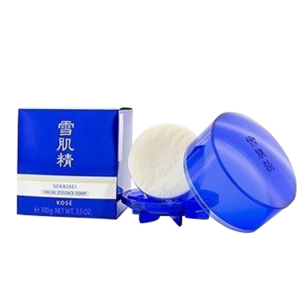 雪肌精 晶透潤白潔顏皂 KOSE 洗顏皂 洗面皂 美白化妝水洗顏皂 日本國內限定版 洗臉 雪肌精洗面皂 超起泡-規格圖5