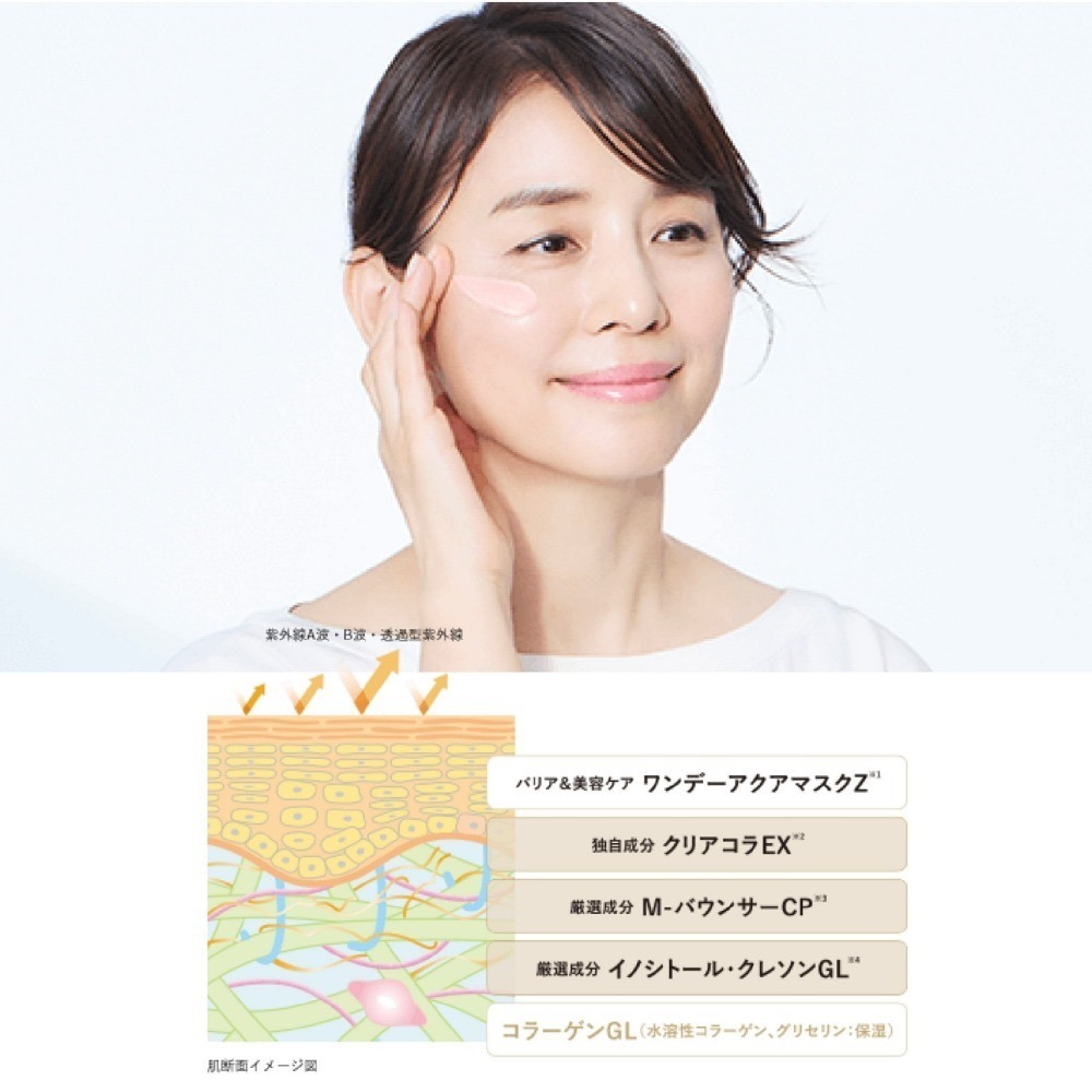 ELIXIR 高機能防曬乳液｜怡麗絲爾 膠原亮妍多效美肌乳 防曬 妝前隔 潤色美肌乳 SPF50+ PA+ 妝前乳-細節圖10