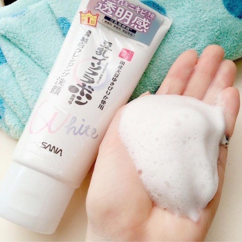 SANA豆乳 美肌煥白洗面乳 ｜濃.美肌 豆乳洗面乳 日本洗面乳 保濕洗面乳 美白 緊緻 洗面乳 洗面奶 潔面乳 美白-細節圖5