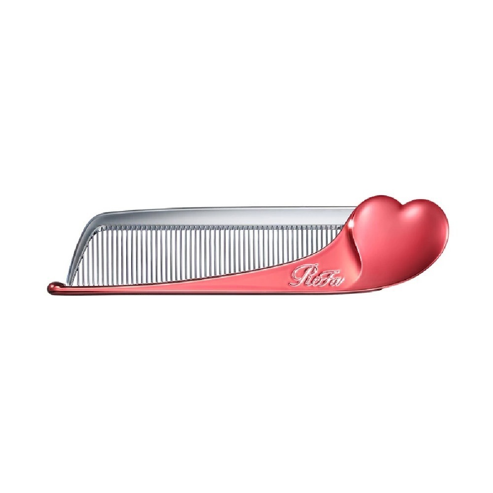 ReFa HEART COMB Aira尖尾梳｜黎琺 扁梳 尖尾梳 抗靜電 可折疊 方便攜帶 心型梳 日本Refa 日本-規格圖8