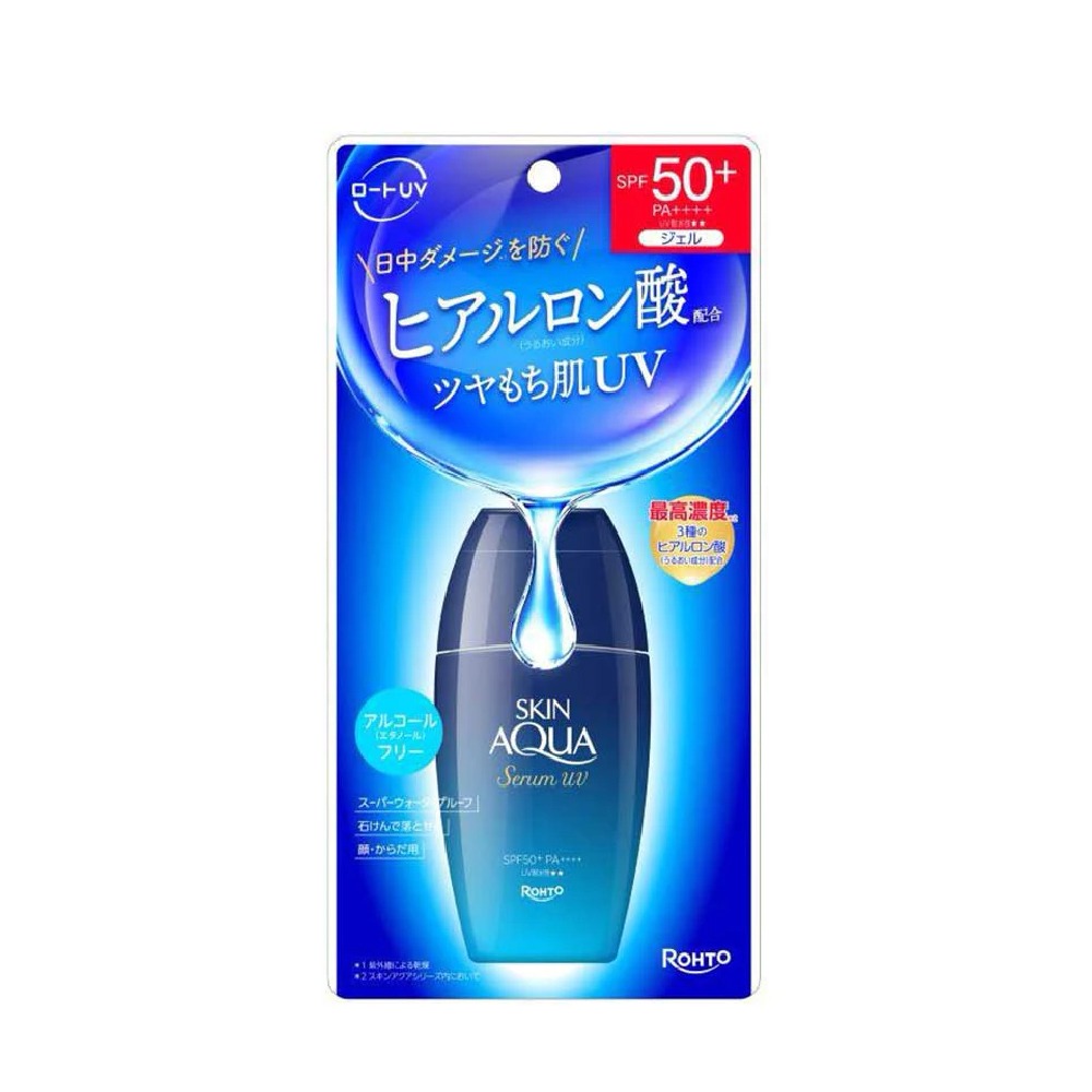 樂敦 Skin Aqua 玻尿酸保濕UV精華防曬｜SPF50+・PA++++ 日本樂敦 2025新品 小藍瓶防曬乳-規格圖8
