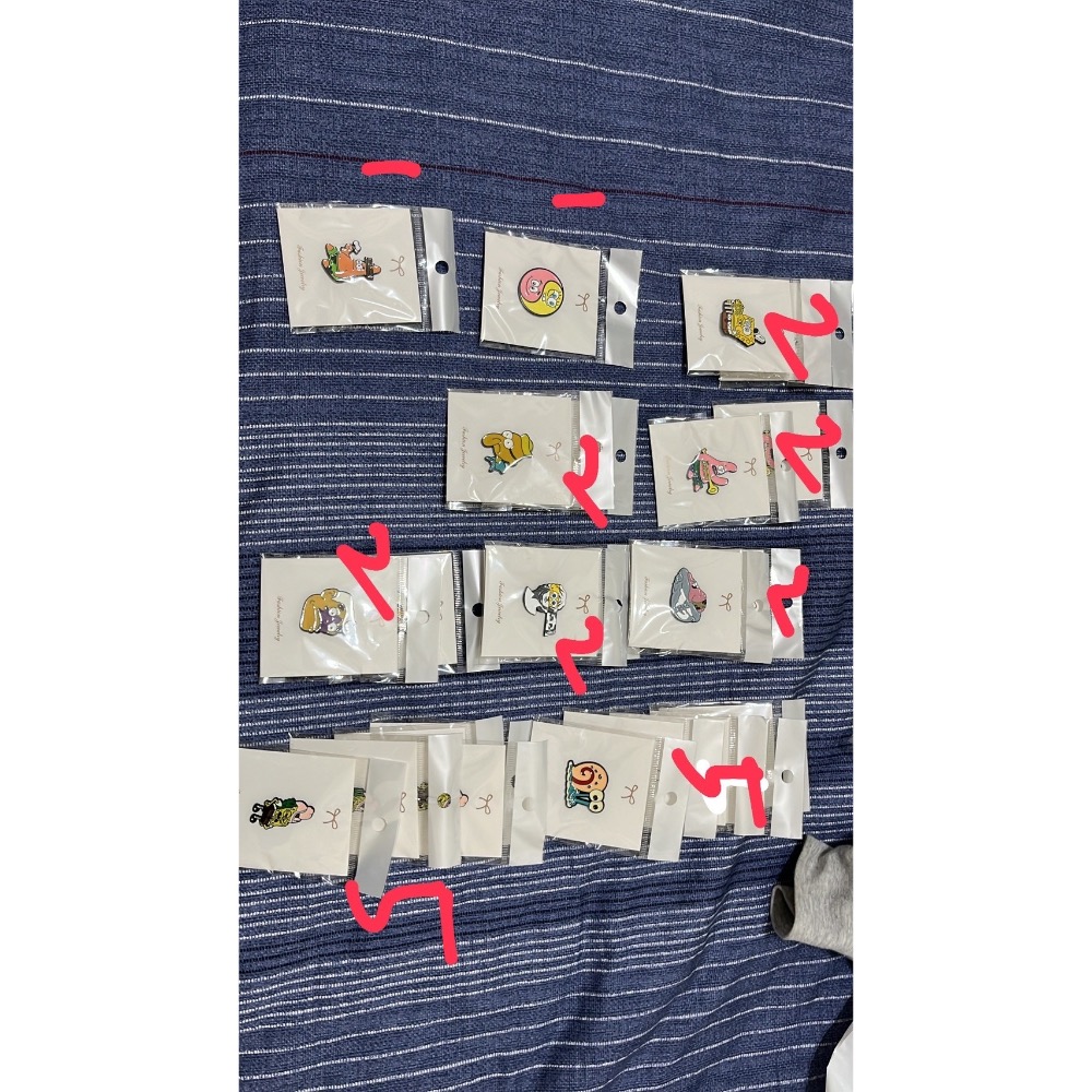 海綿寶寶胸針（內有現貨圖片）-細節圖5