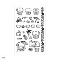 BT21 Minini 夏日紋身貼紙-規格圖3
