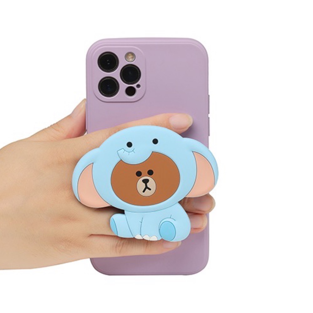 Line Friends 叢林系列手機支架-細節圖4