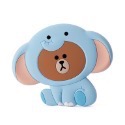 Line Friends 叢林系列手機支架-規格圖5