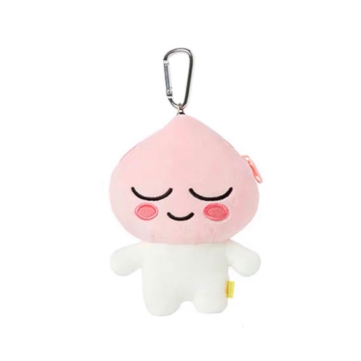 Kakao Friends 玩偶造型卡包掛鉤吊飾 玩偶造型零錢包掛繩吊飾-細節圖7