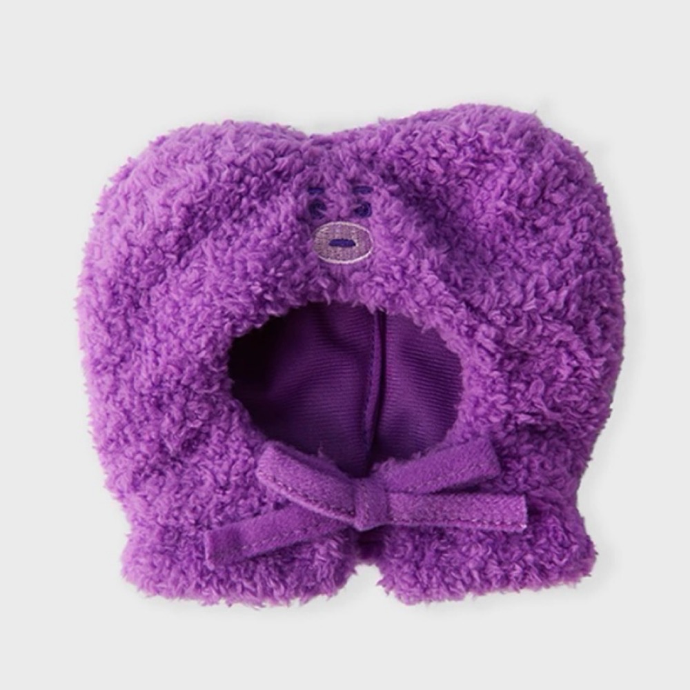 BT21 紫色系列玩偶頭套-細節圖5