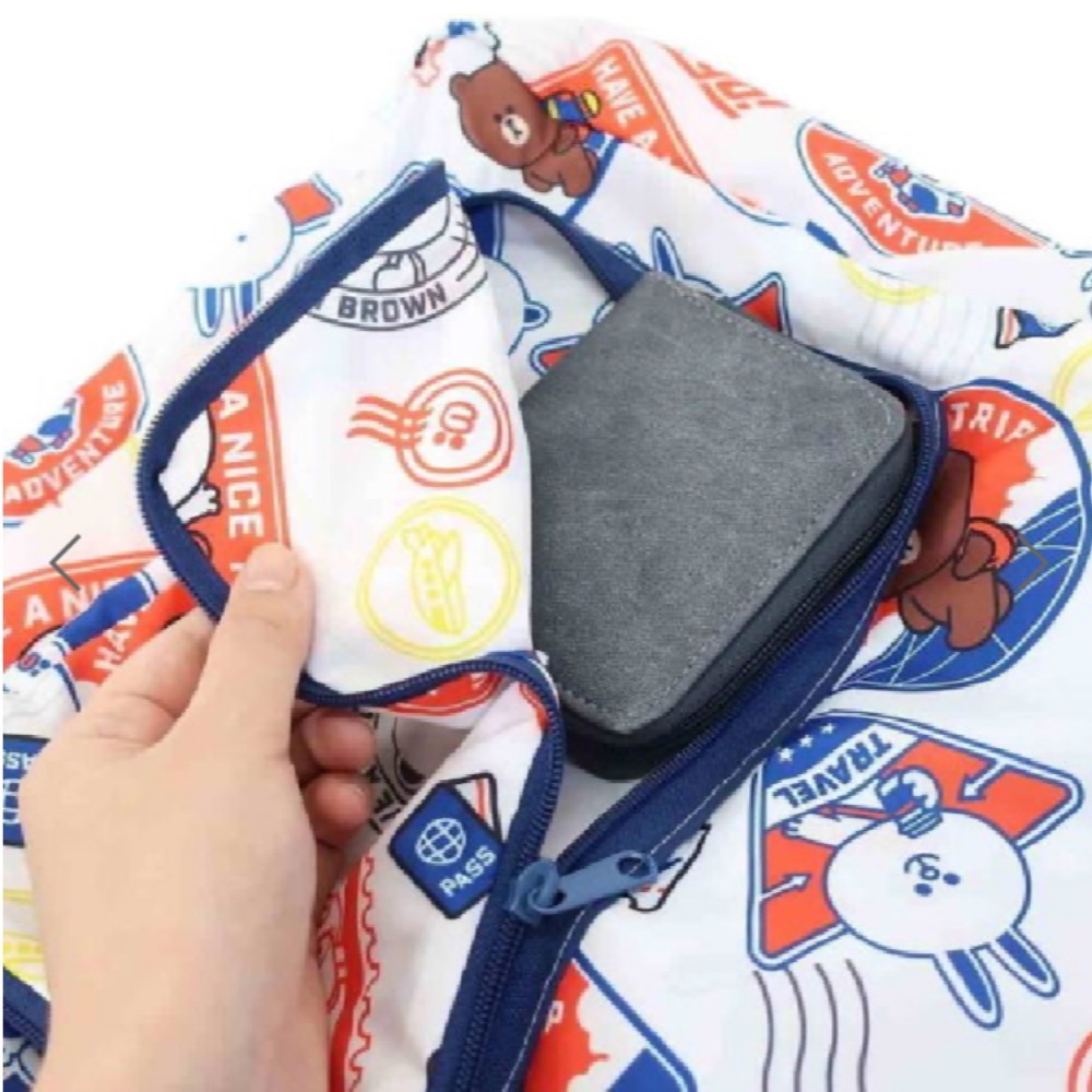 Line Friends 塗鴉背包-細節圖4