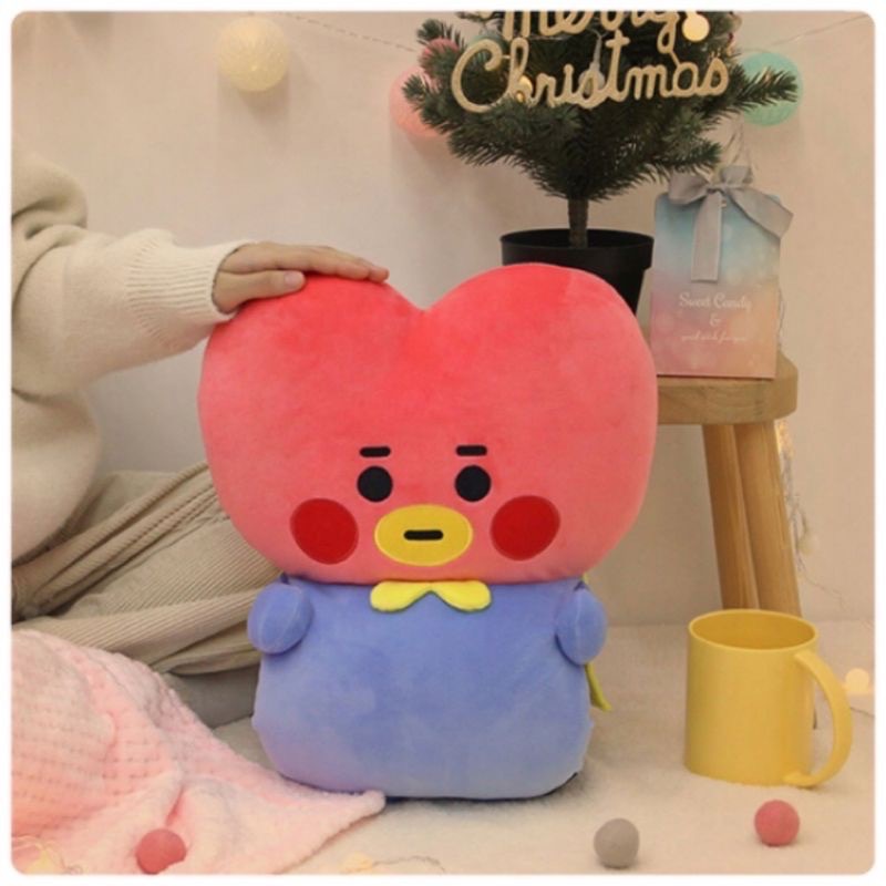 BT21 寶寶玩偶暖手抱枕-細節圖3