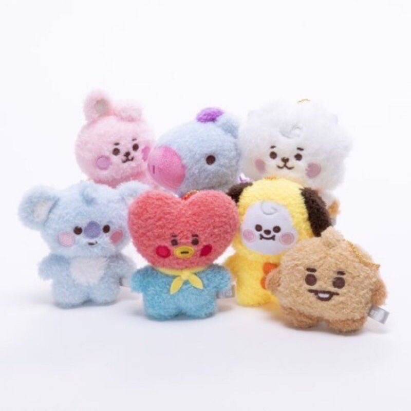 BT21 日限寶寶毛絨吊飾