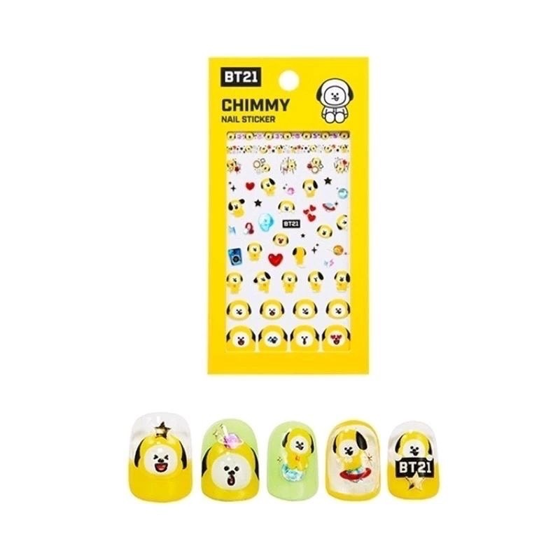 BT21 美甲貼紙-規格圖1