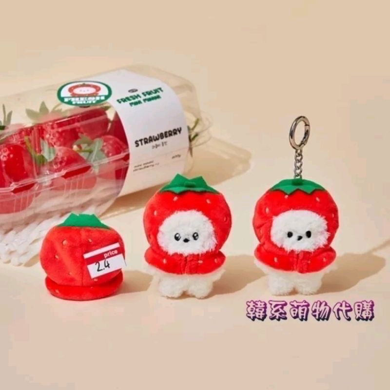 BT21 Minini 水果系列吊飾/玩偶-細節圖7