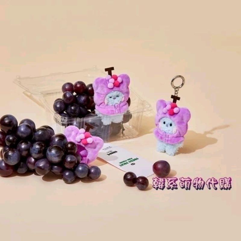 BT21 Minini 水果系列吊飾/玩偶-細節圖9