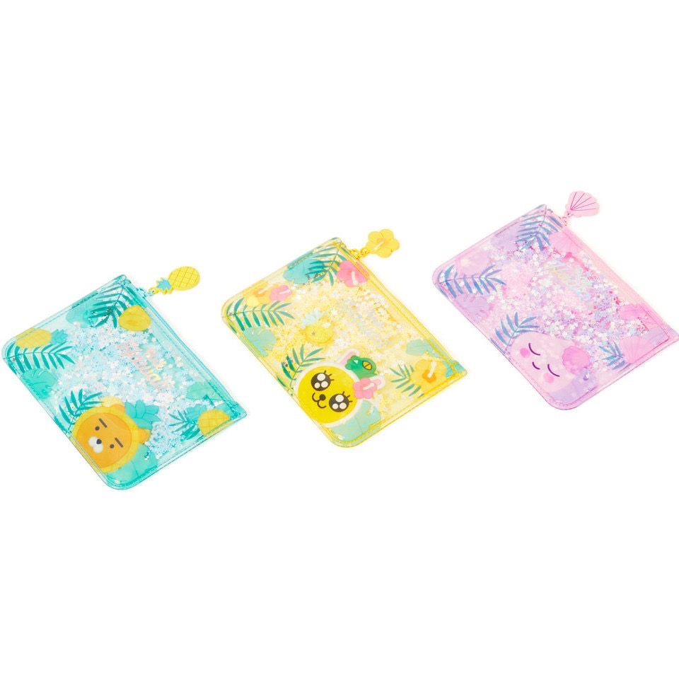 Kakao Friends 亮片流沙錢包-細節圖2