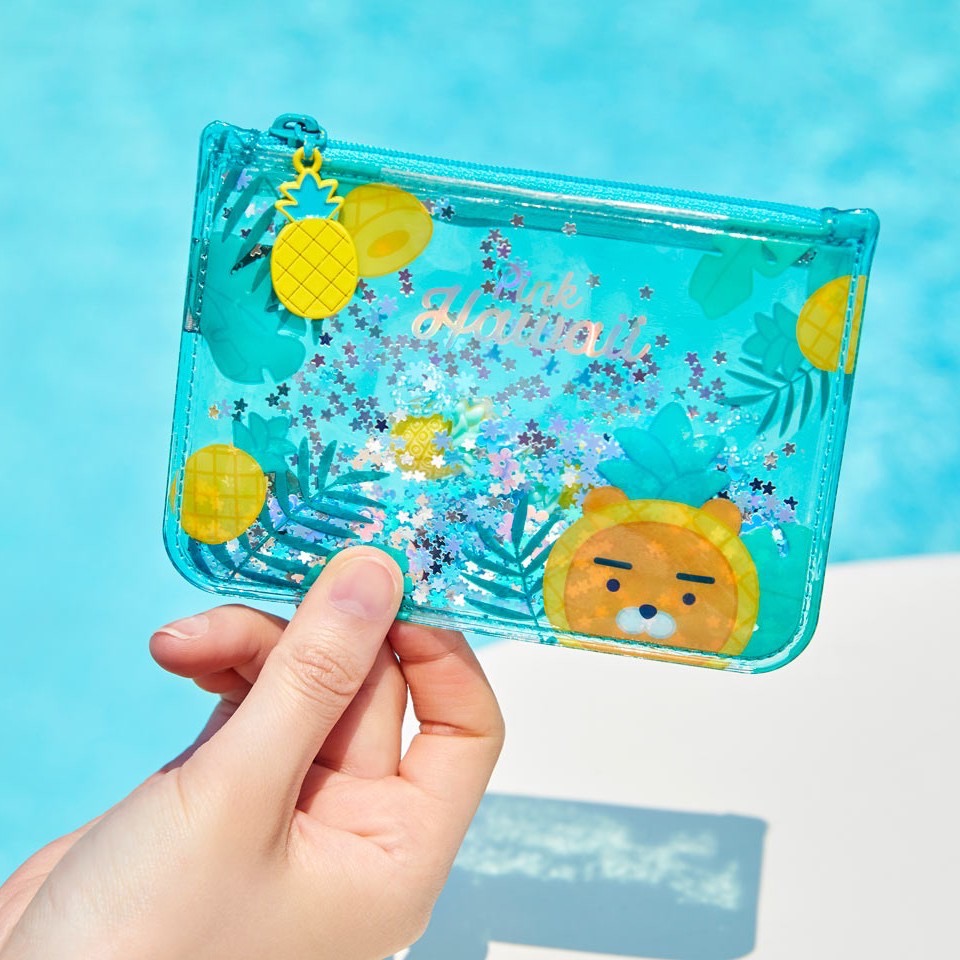 Kakao Friends 亮片流沙錢包-規格圖3