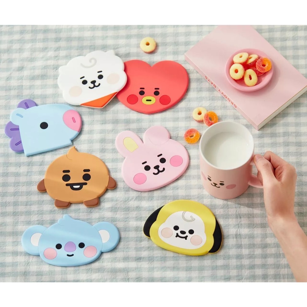 BT21 寶寶杯墊+馬克杯-細節圖2