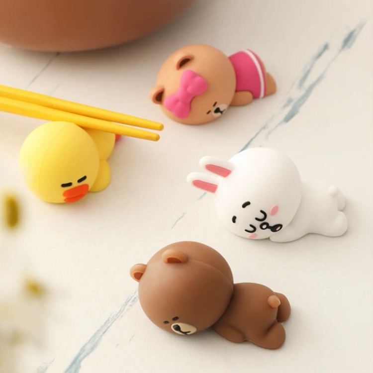 Line Friends 筷架套裝-細節圖2