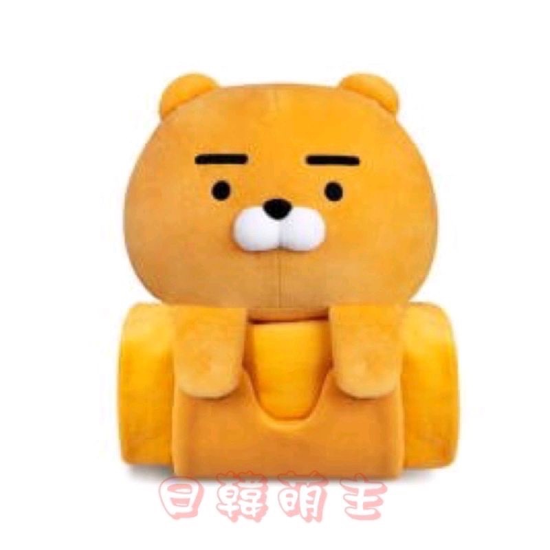 Kakao Friends Ryan 春植便攜毛毯-規格圖6