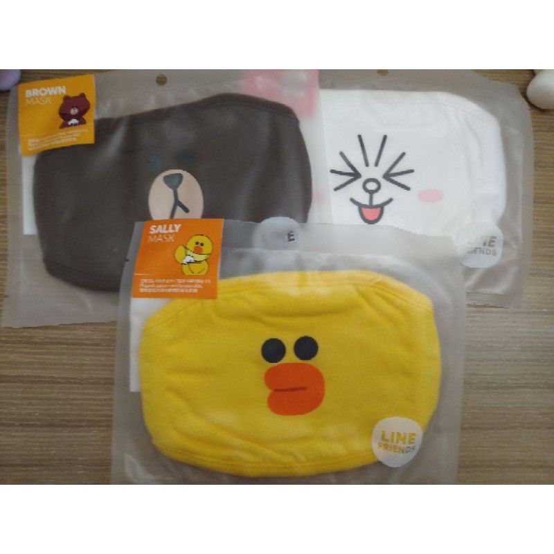 Line Friends 角色防塵口罩-細節圖3