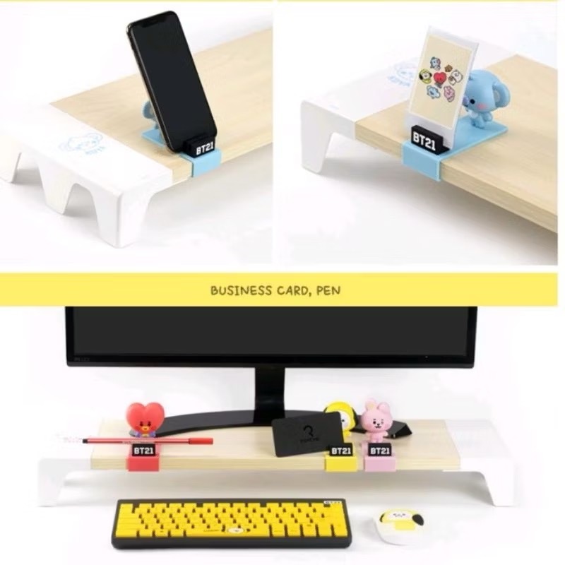 BT21 寶寶桌面支架/電腦桌增高架-細節圖6