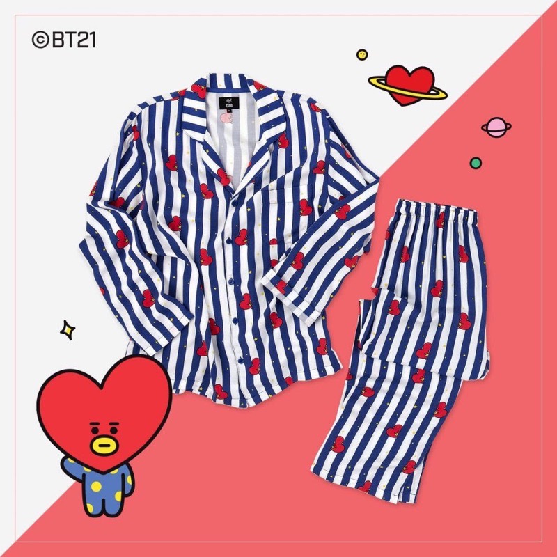 BT21 Tata 睡衣褲套裝-細節圖2