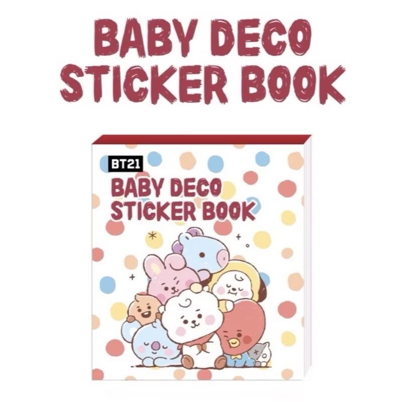 BT21 寶寶貼紙本-細節圖2