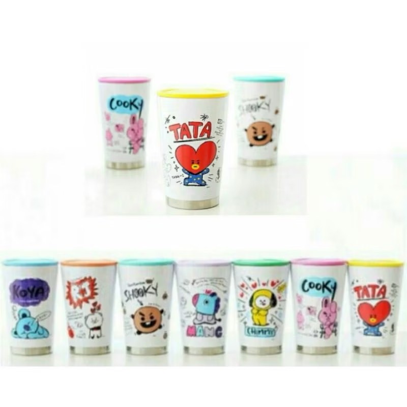 BT21 保溫杯-細節圖2