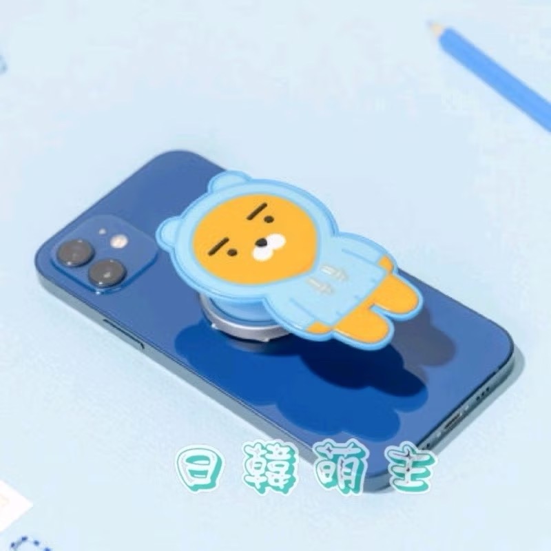 Kakao Friends 藍帽Ryan手機支架-細節圖2