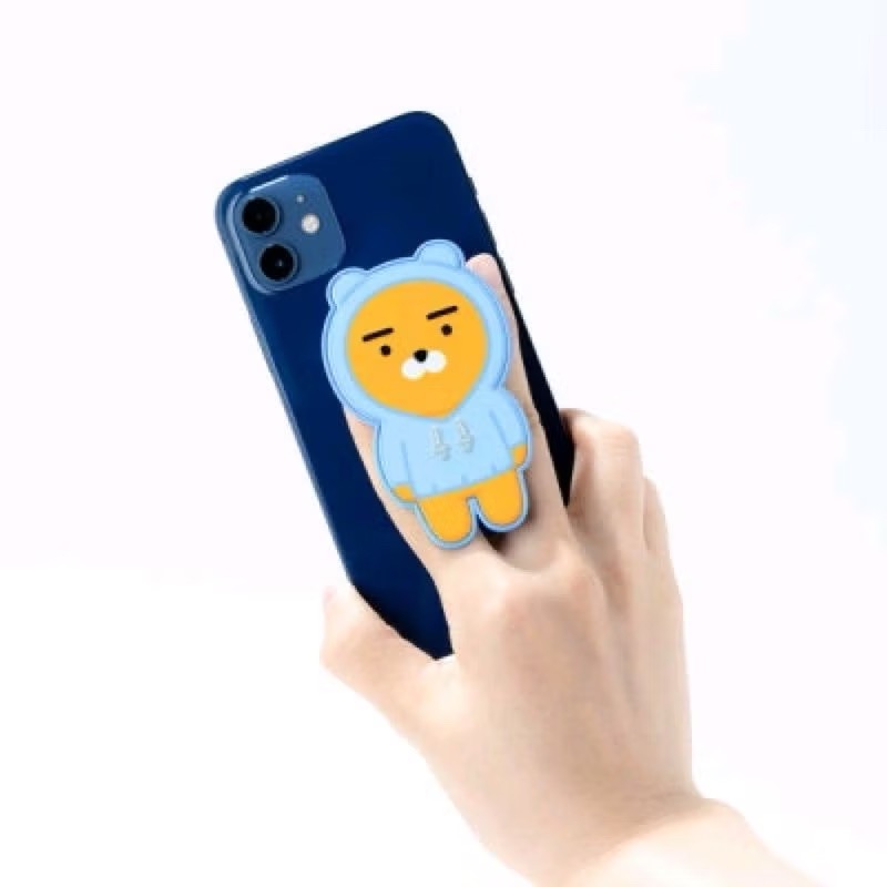 Kakao Friends 藍帽Ryan手機支架-細節圖3
