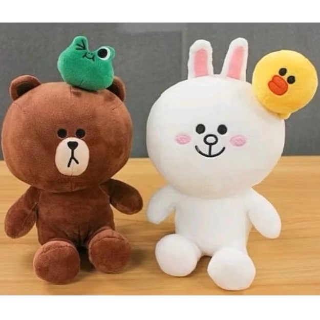 Line Friends 磁吸1+1玩偶-細節圖2