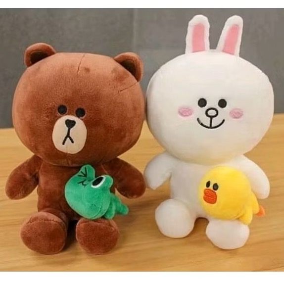 Line Friends 磁吸1+1玩偶-細節圖3