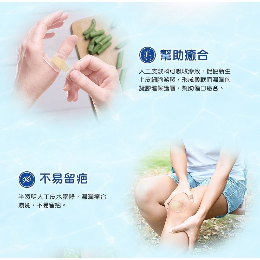 【3M】人工皮防水透氣繃 (4片包、5片包、6片包) │  OK繃、人工皮-細節圖6