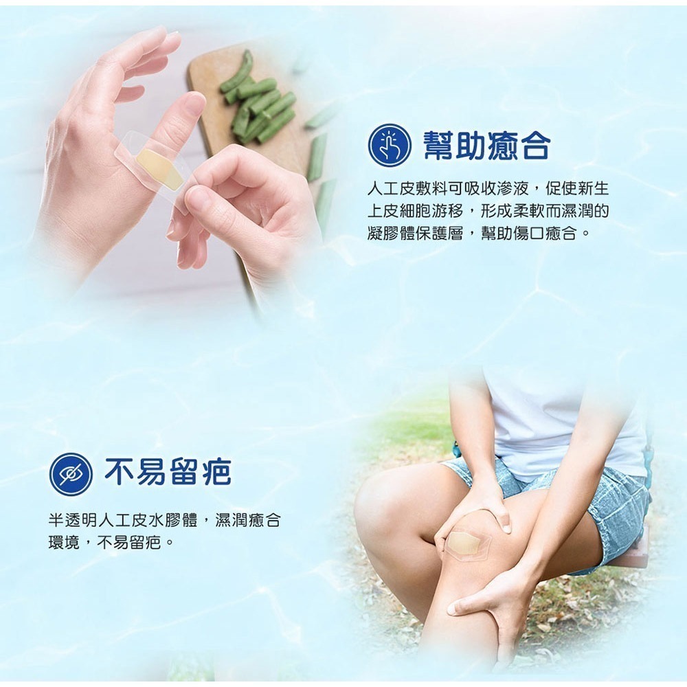 【3M】人工皮防水透氣繃 (4片包、5片包、6片包) │  OK繃、人工皮-細節圖6