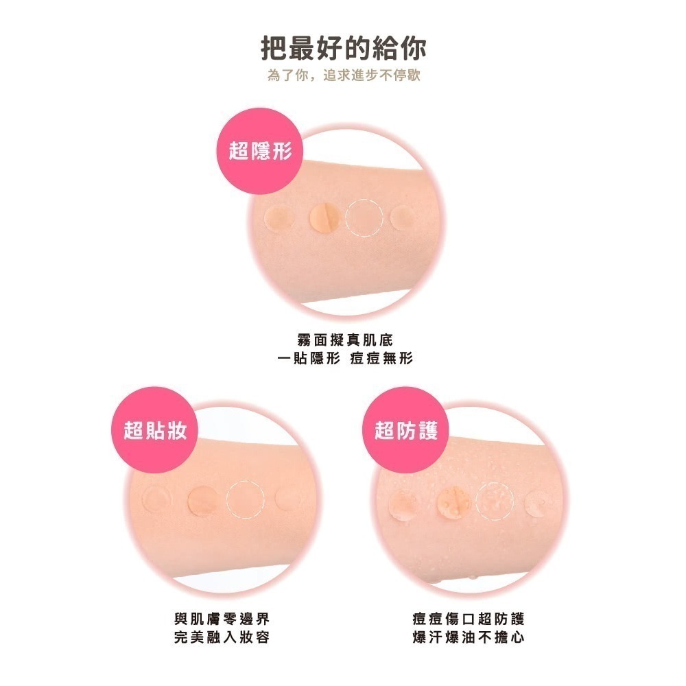 【優若美】痘痘貼 - 薄型1.2cm (30入/盒 )-細節圖9