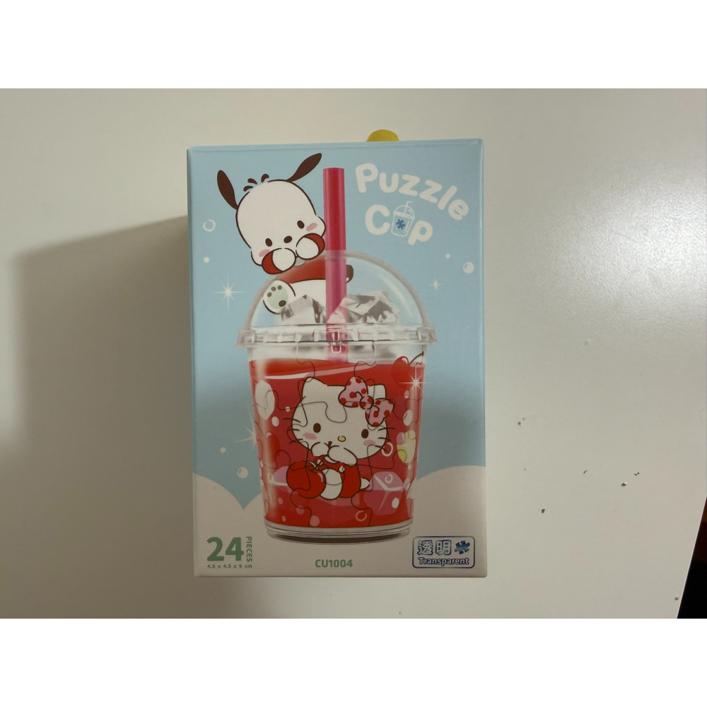 三麗鷗 美樂蒂  隨行杯拼圖-細節圖3