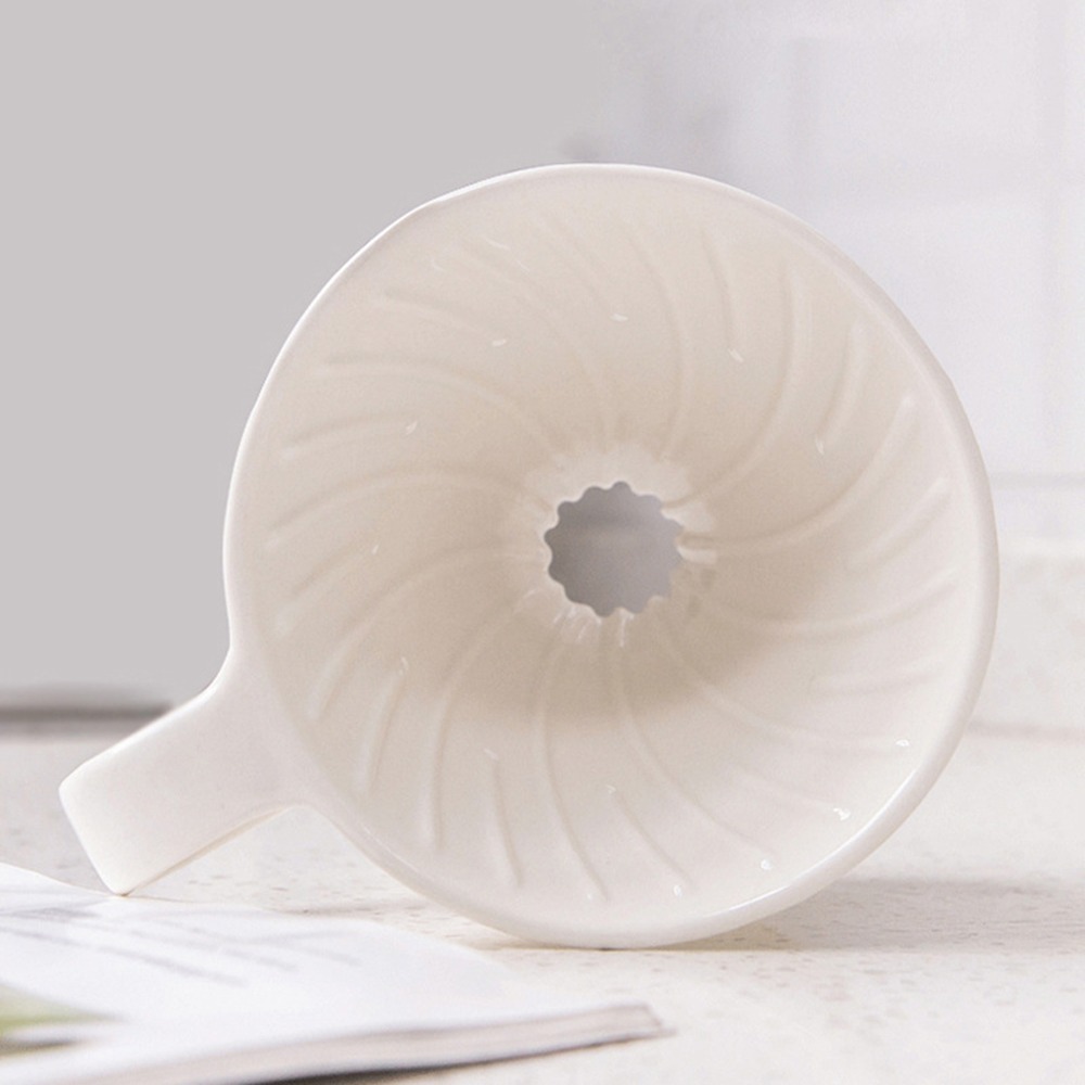 ⭐台灣現貨⭐GK-509 鑽石陶瓷濾杯 3～4人 V60濾杯 咖啡濾器 錐形濾杯 手沖濾杯-細節圖2