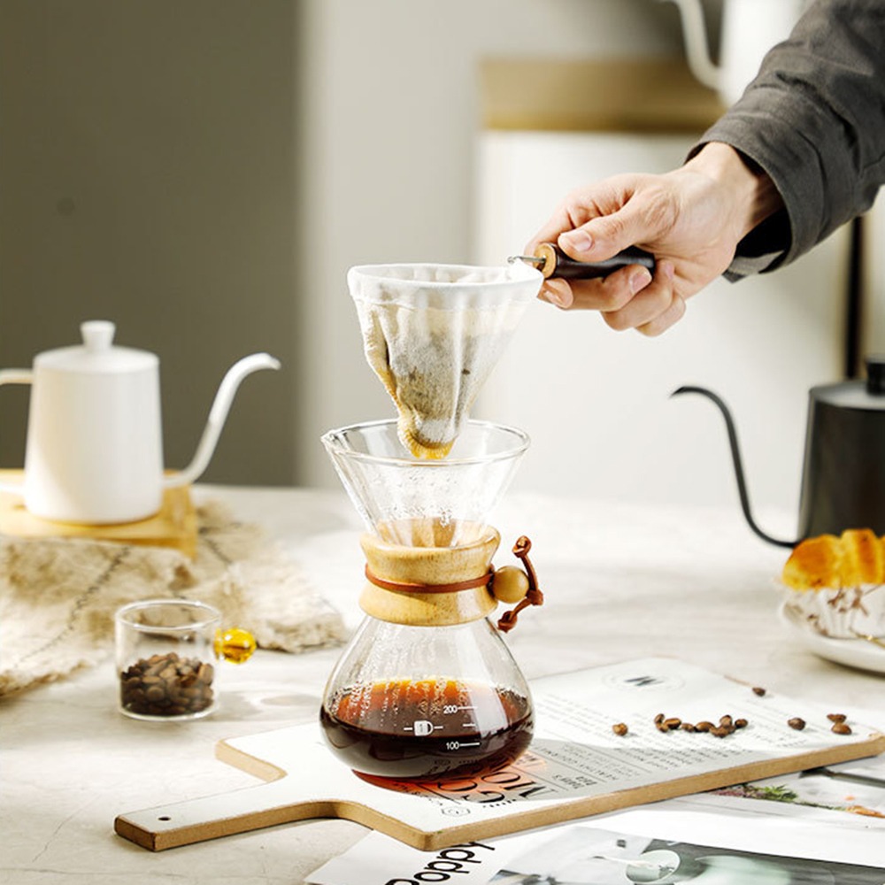 ⭐台灣製造⭐法蘭絨濾布 法蘭絨濾器 咖啡濾網 咖啡濾布 風味細緻醇厚-細節圖5