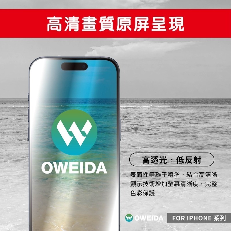 Oweida iPhone全系列 防窺滿版鋼化玻璃貼 17/16/15/14/13/12/X/SE Pro Max-細節圖3