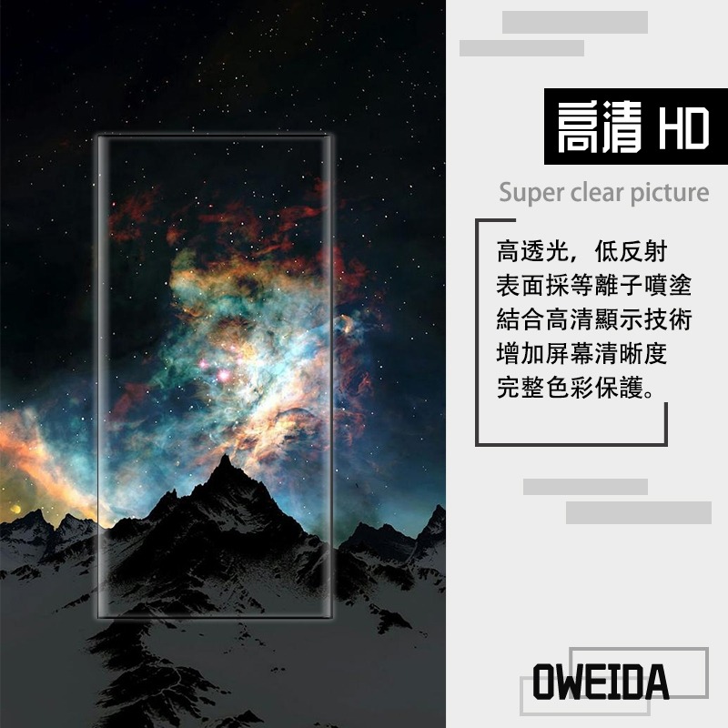 Oweida Samsung S24 2.5D全膠滿版鋼化玻璃貼(解鎖版) 亮面/防偷窺 S24/S24+/S24U-細節圖6