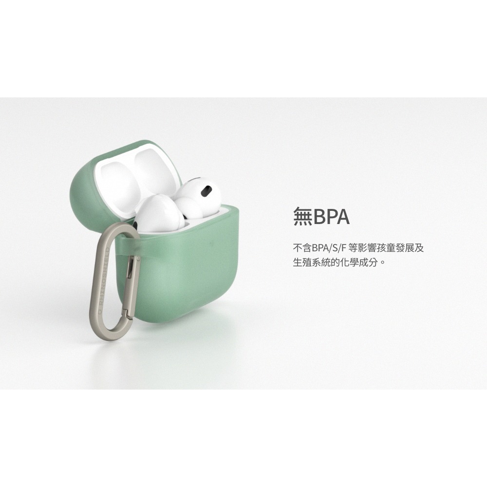 犀牛盾 AirPods 防摔保護殼套(含扣環) 1 2 3代 Pro Pro2-細節圖8