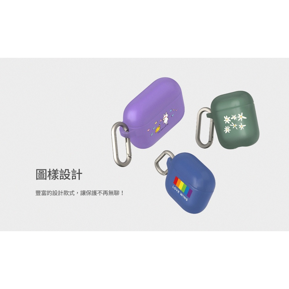 犀牛盾 AirPods 防摔保護殼套(含扣環) 1 2 3代 Pro Pro2-細節圖9