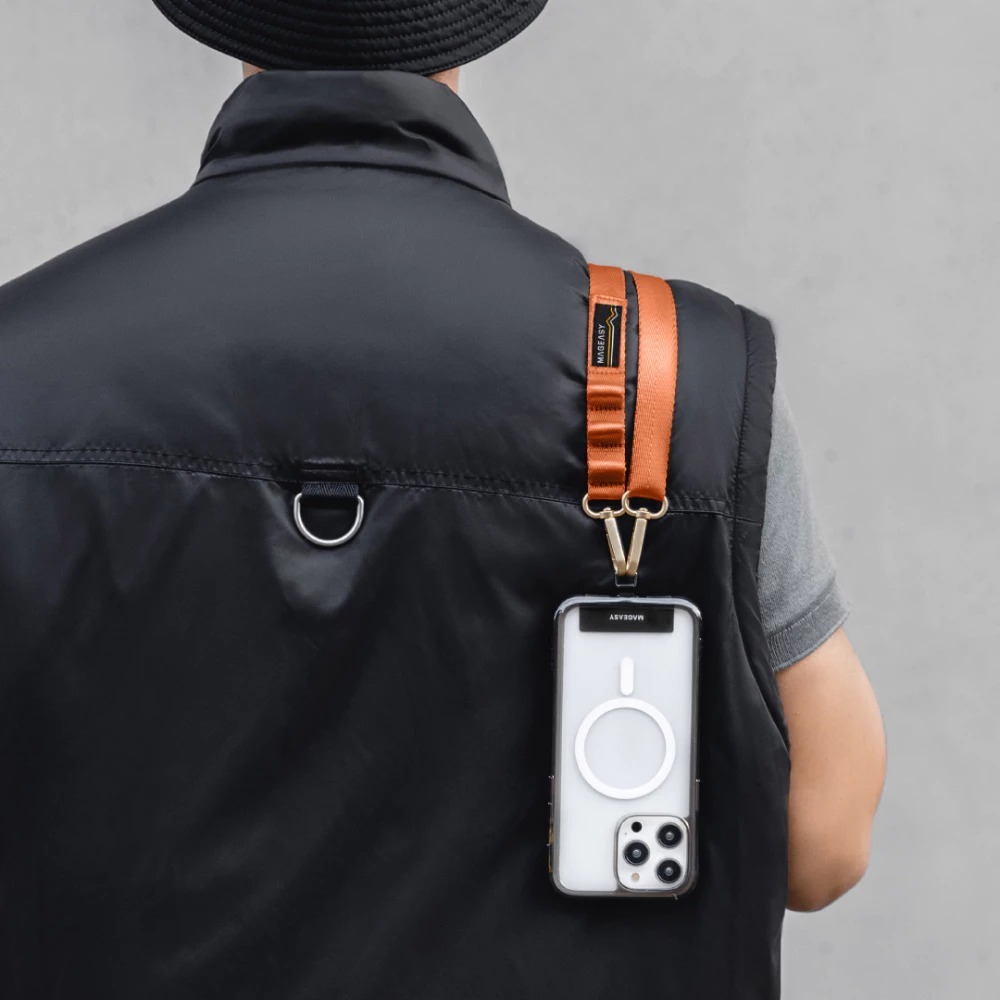 【MAGEASY】 Strap 手機掛繩組 | 20mm繩索背帶 (含掛片)iPhone 掛繩夾片 手機背帶組-細節圖8