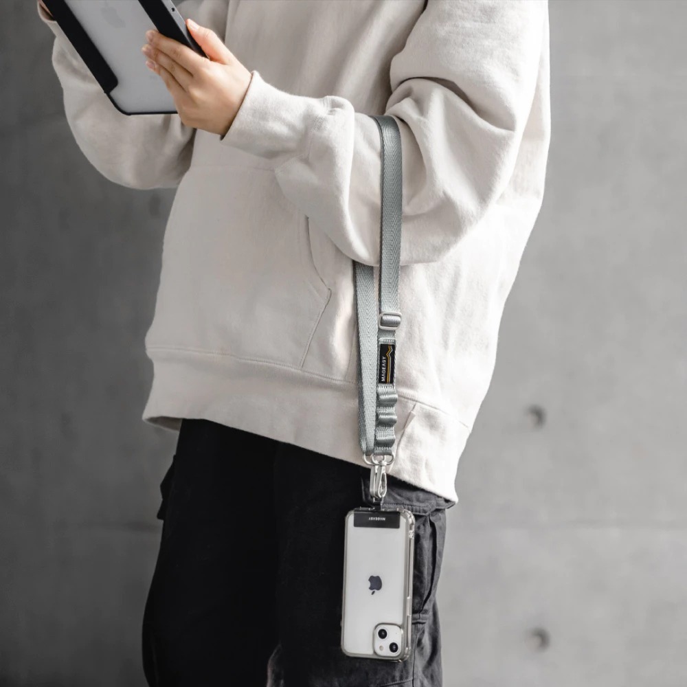 【MAGEASY】 Strap 手機掛繩組 | 20mm繩索背帶 (含掛片)iPhone 掛繩夾片 手機背帶組-細節圖9